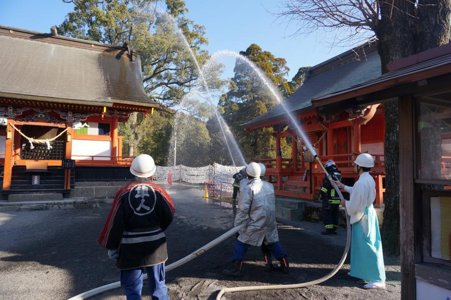 鹿児島神宮昨年度の様子2