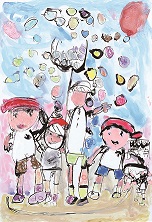 第13回ジュニア部門（小学校低学年）霧島市長賞「玉入れ」