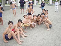 国分キャンプ海水浴場海開き写真2