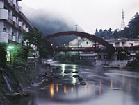 新川渓谷温泉郷写真